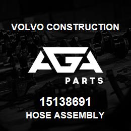15138691 Volvo CE HOSE ASSEMBLY | AGA Parts