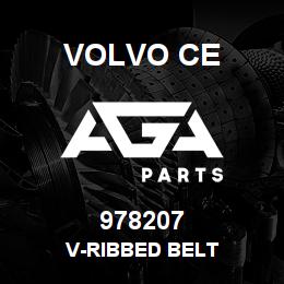 978207 Volvo CE V-RIBBED BELT | AGA Parts