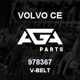 978367 Volvo CE V-BELT | AGA Parts