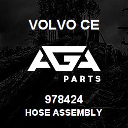 978424 Volvo CE HOSE ASSEMBLY | AGA Parts
