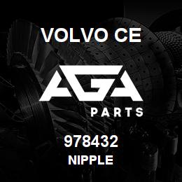 978432 Volvo CE NIPPLE | AGA Parts