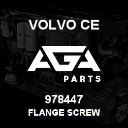 978447 Volvo CE FLANGE SCREW | AGA Parts