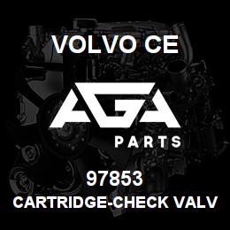 97853 Volvo CE CARTRIDGE-CHECK VALVE | AGA Parts