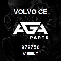 978750 Volvo CE V-BELT | AGA Parts
