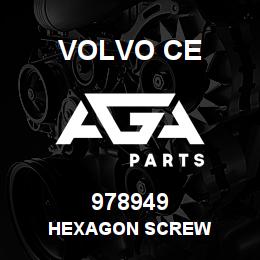 978949 Volvo CE HEXAGON SCREW | AGA Parts