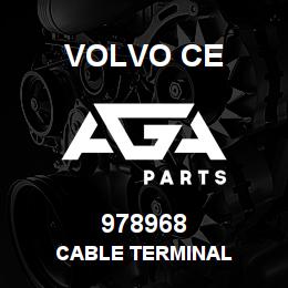 978968 Volvo CE CABLE TERMINAL | AGA Parts