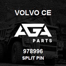 978996 Volvo CE SPLIT PIN | AGA Parts