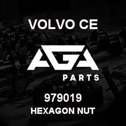 979019 Volvo CE HEXAGON NUT | AGA Parts