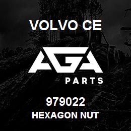 979022 Volvo CE HEXAGON NUT | AGA Parts