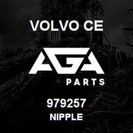 979257 Volvo CE NIPPLE | AGA Parts