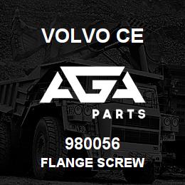 980056 Volvo CE FLANGE SCREW | AGA Parts