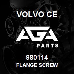 980114 Volvo CE FLANGE SCREW | AGA Parts