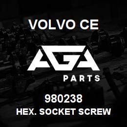 980238 Volvo CE HEX. SOCKET SCREW | AGA Parts