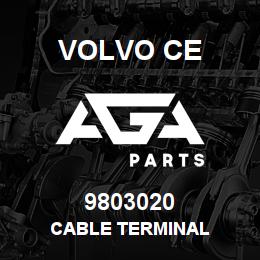 9803020 Volvo CE CABLE TERMINAL | AGA Parts