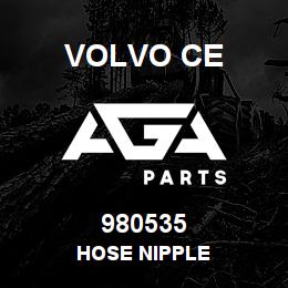 980535 Volvo CE HOSE NIPPLE | AGA Parts