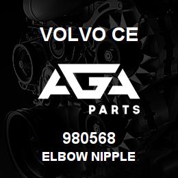 980568 Volvo CE ELBOW NIPPLE | AGA Parts