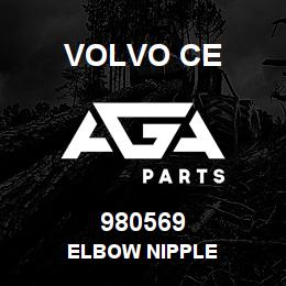 980569 Volvo CE ELBOW NIPPLE | AGA Parts