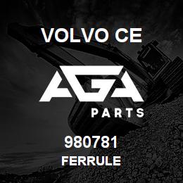 980781 Volvo CE FERRULE | AGA Parts
