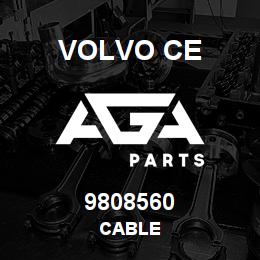 9808560 Volvo CE CABLE | AGA Parts