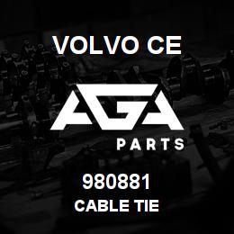 980881 Volvo CE CABLE TIE | AGA Parts