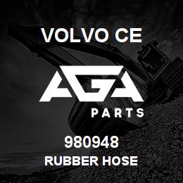 980948 Volvo CE RUBBER HOSE | AGA Parts
