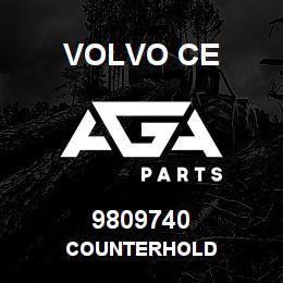 9809740 Volvo CE COUNTERHOLD | AGA Parts