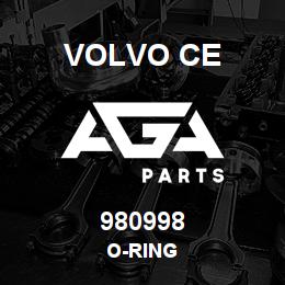980998 Volvo CE O-RING | AGA Parts