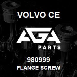 980999 Volvo CE FLANGE SCREW | AGA Parts