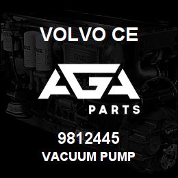 9812445 Volvo CE VACUUM PUMP | AGA Parts