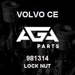 981314 Volvo CE LOCK NUT | AGA Parts