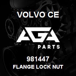 981447 Volvo CE FLANGE LOCK NUT | AGA Parts
