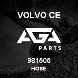 981505 Volvo CE HOSE | AGA Parts