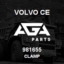 981655 Volvo CE CLAMP | AGA Parts