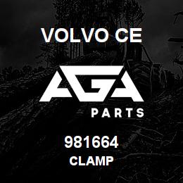 981664 Volvo CE CLAMP | AGA Parts
