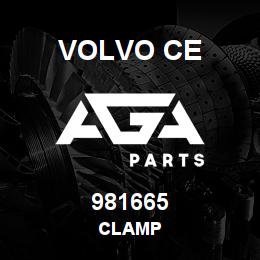 981665 Volvo CE CLAMP | AGA Parts