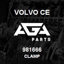 981666 Volvo CE CLAMP | AGA Parts