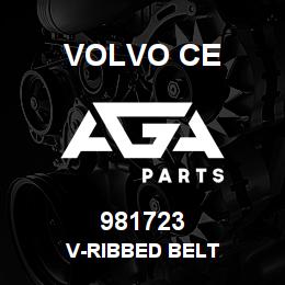 981723 Volvo CE V-RIBBED BELT | AGA Parts