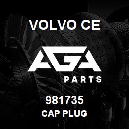 981735 Volvo CE CAP PLUG | AGA Parts