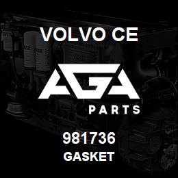 981736 Volvo CE GASKET | AGA Parts