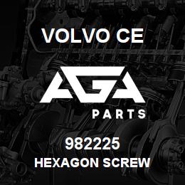 982225 Volvo CE HEXAGON SCREW | AGA Parts