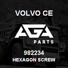 982234 Volvo CE HEXAGON SCREW | AGA Parts