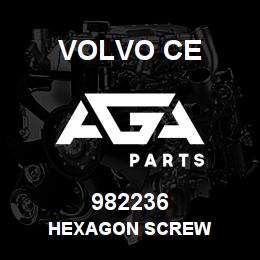 982236 Volvo CE HEXAGON SCREW | AGA Parts