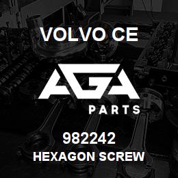 982242 Volvo CE HEXAGON SCREW | AGA Parts