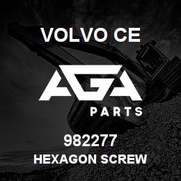 982277 Volvo CE HEXAGON SCREW | AGA Parts