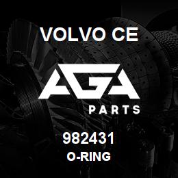 982431 Volvo CE O-RING | AGA Parts