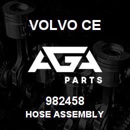 982458 Volvo CE HOSE ASSEMBLY | AGA Parts