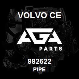982622 Volvo CE PIPE | AGA Parts