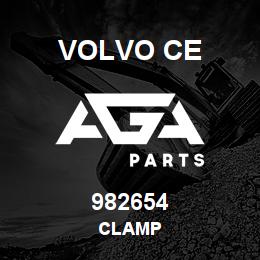 982654 Volvo CE CLAMP | AGA Parts