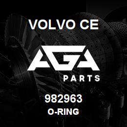 982963 Volvo CE O-RING | AGA Parts