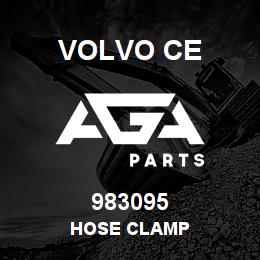 983095 Volvo CE HOSE CLAMP | AGA Parts